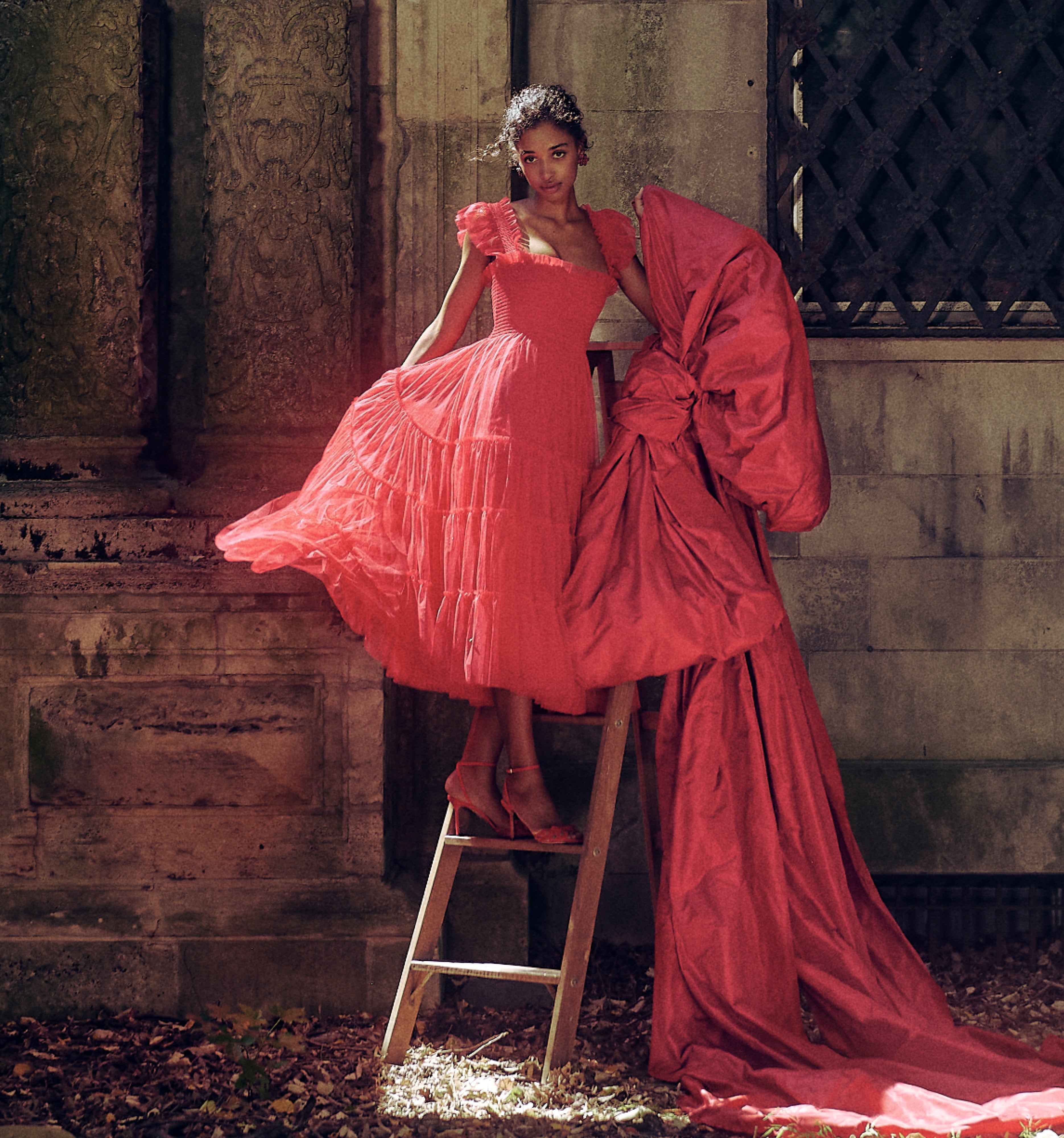 The Tulle Ellie Nap Dress - Red Tulle