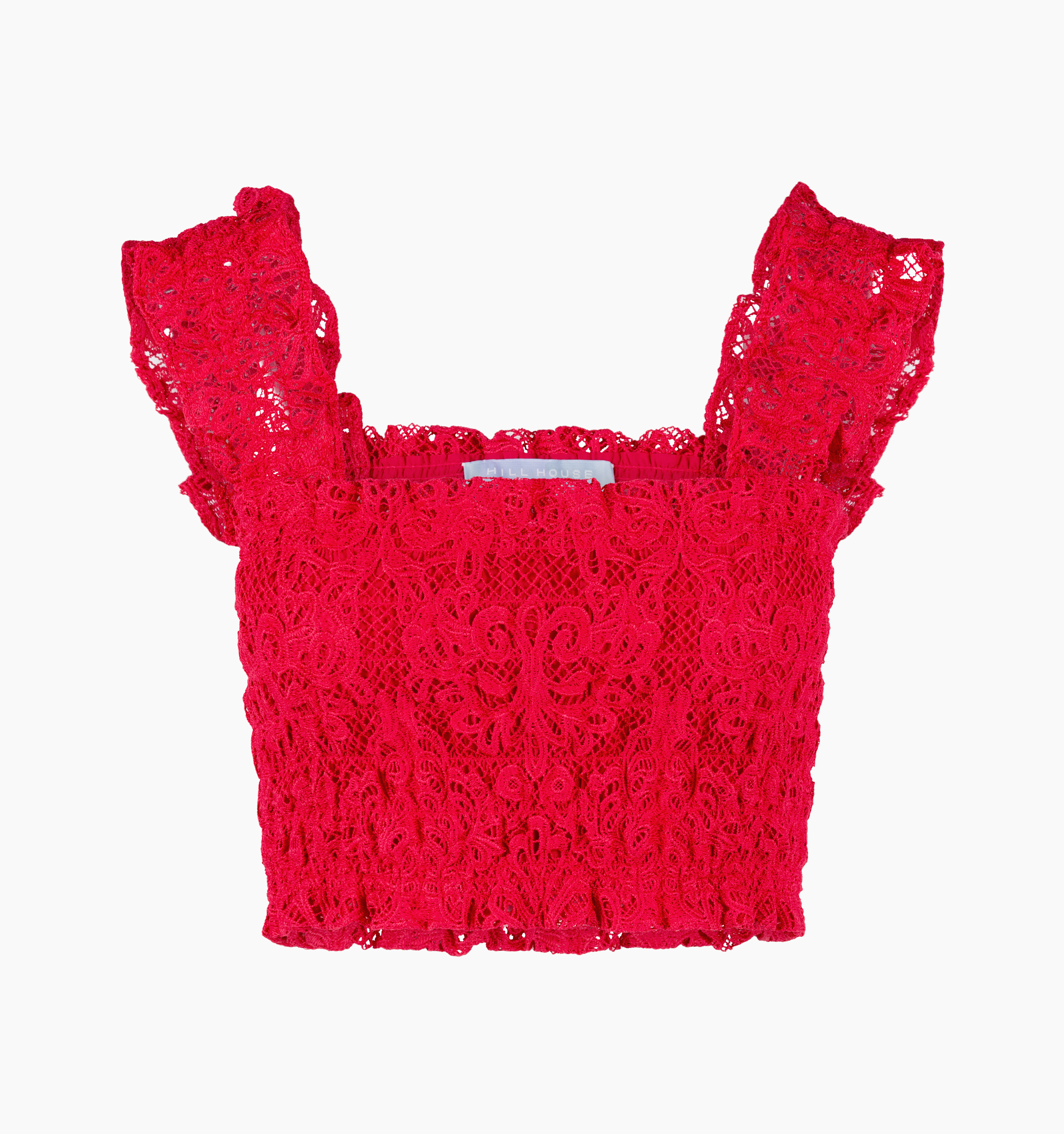 The Azalea Nap Top - Cerise Lace