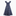 The Ellie Nap Dress - Navy Trailing Fern