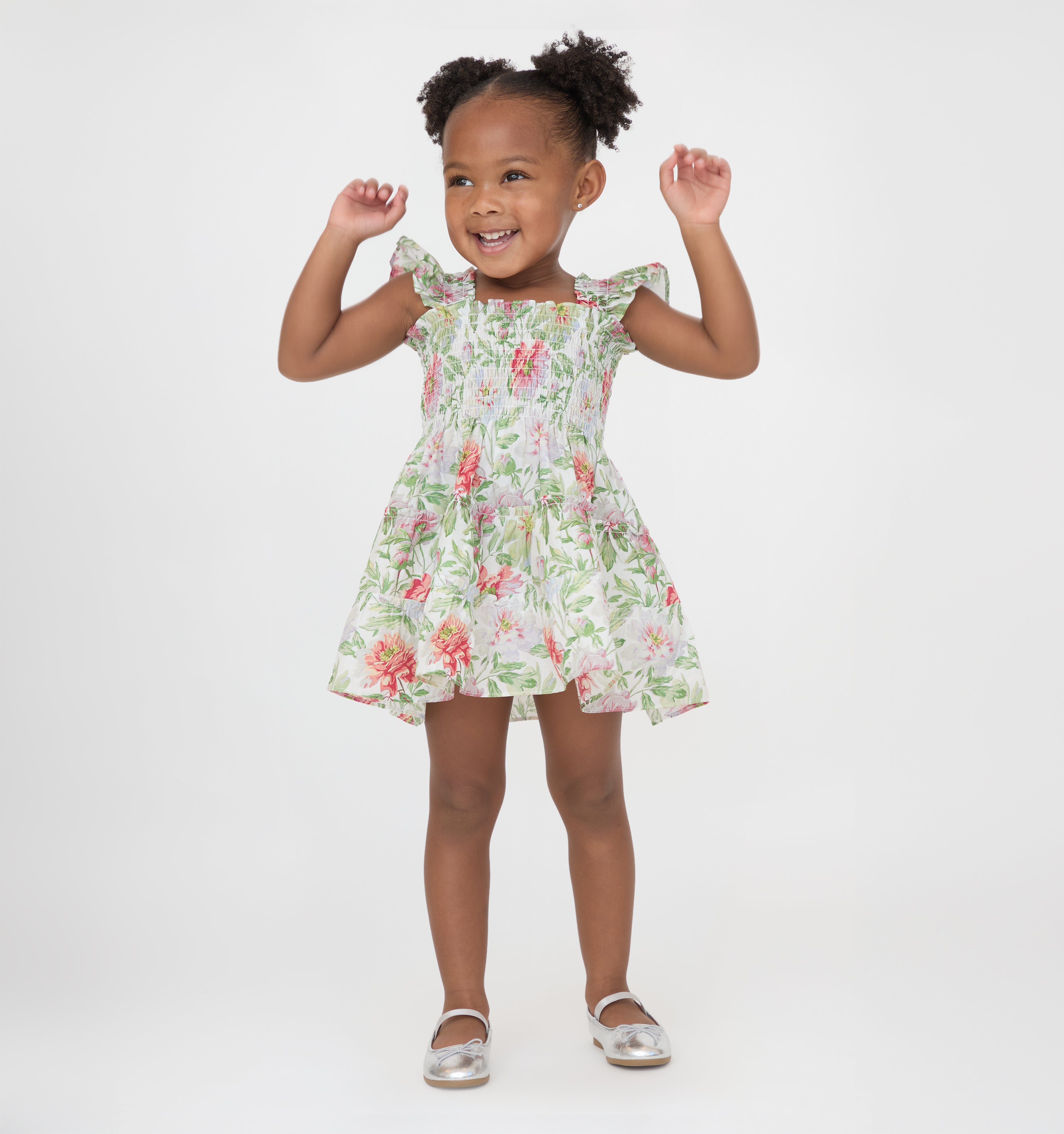 The Baby Ellie Nap Dress - Peony Chintz