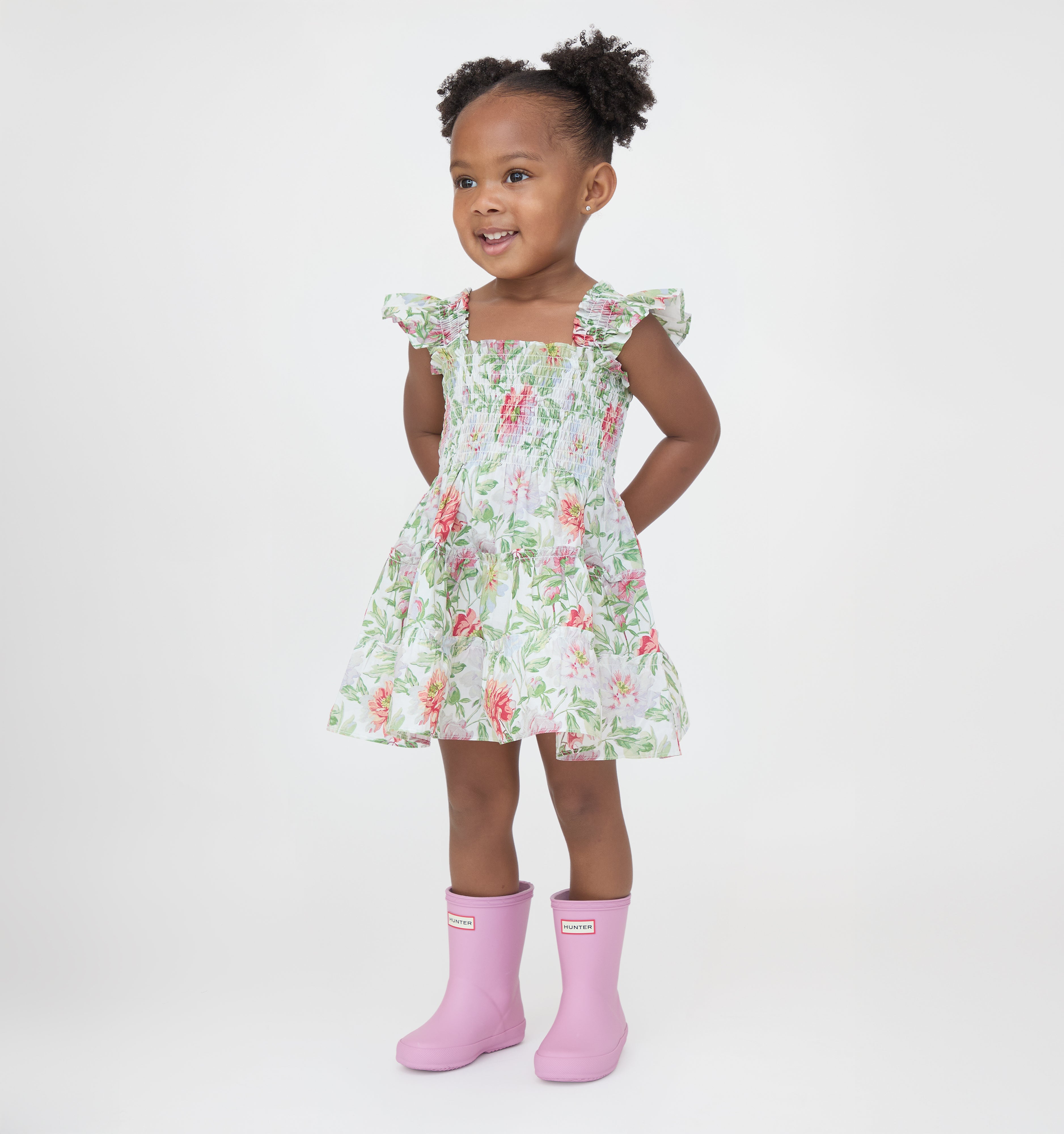 The Baby Ellie Nap Dress - Peony Chintz