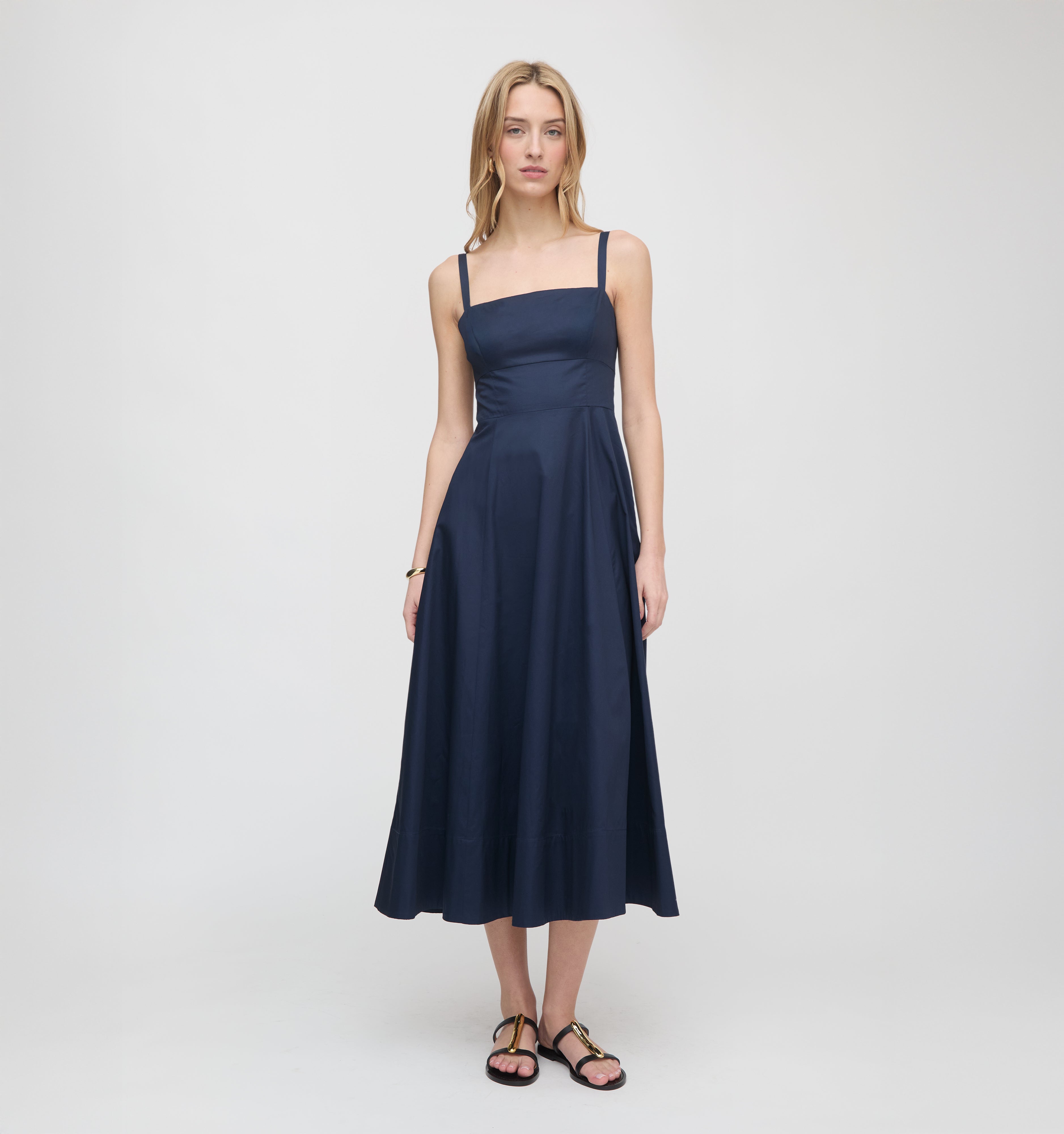 The Margot Dress - Navy – Hill House Home