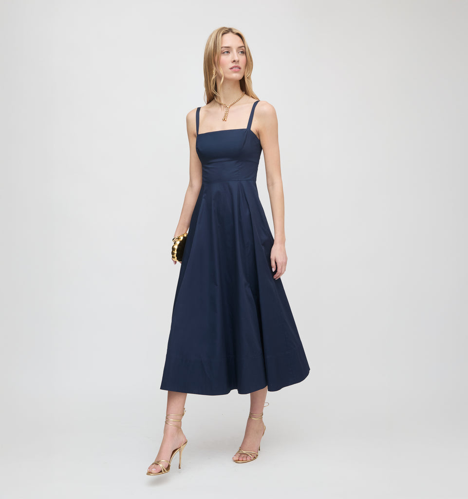 The Margot Dress - Navy – Hill House Home