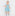 The Hill House x La Coqueta Baby Ellie Nap Dress - Blue Watercolor Hydrangea