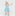 The Baby Ellie Nap Dress - Pastel Trellis