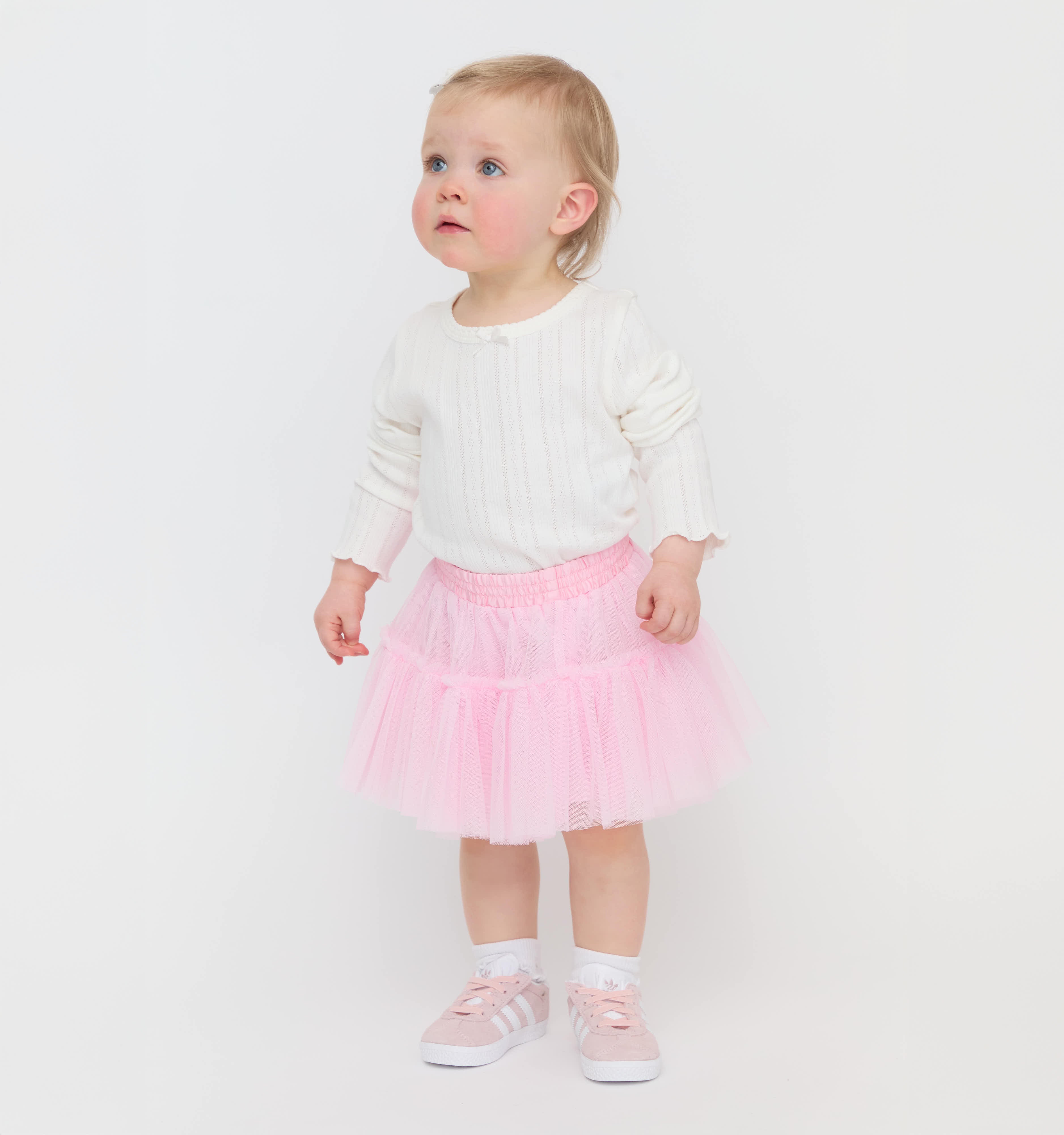 The Baby Spencer Skirt - Pink Tulle