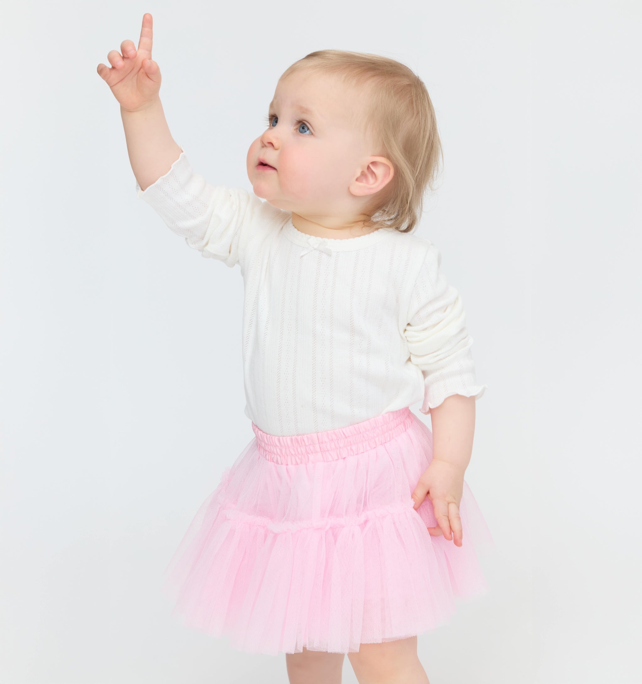 The Baby Spencer Skirt - Pink Tulle