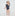 The Tiny Rosie Swimsuit - Navy Trailing Fern