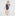 The Tiny Rosie Swimsuit - Navy Trailing Fern