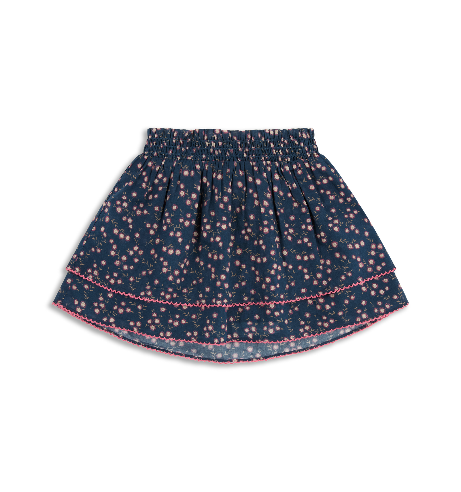 The Tiny Annabella Skirt -  Daisy Ditsy Toss Navy