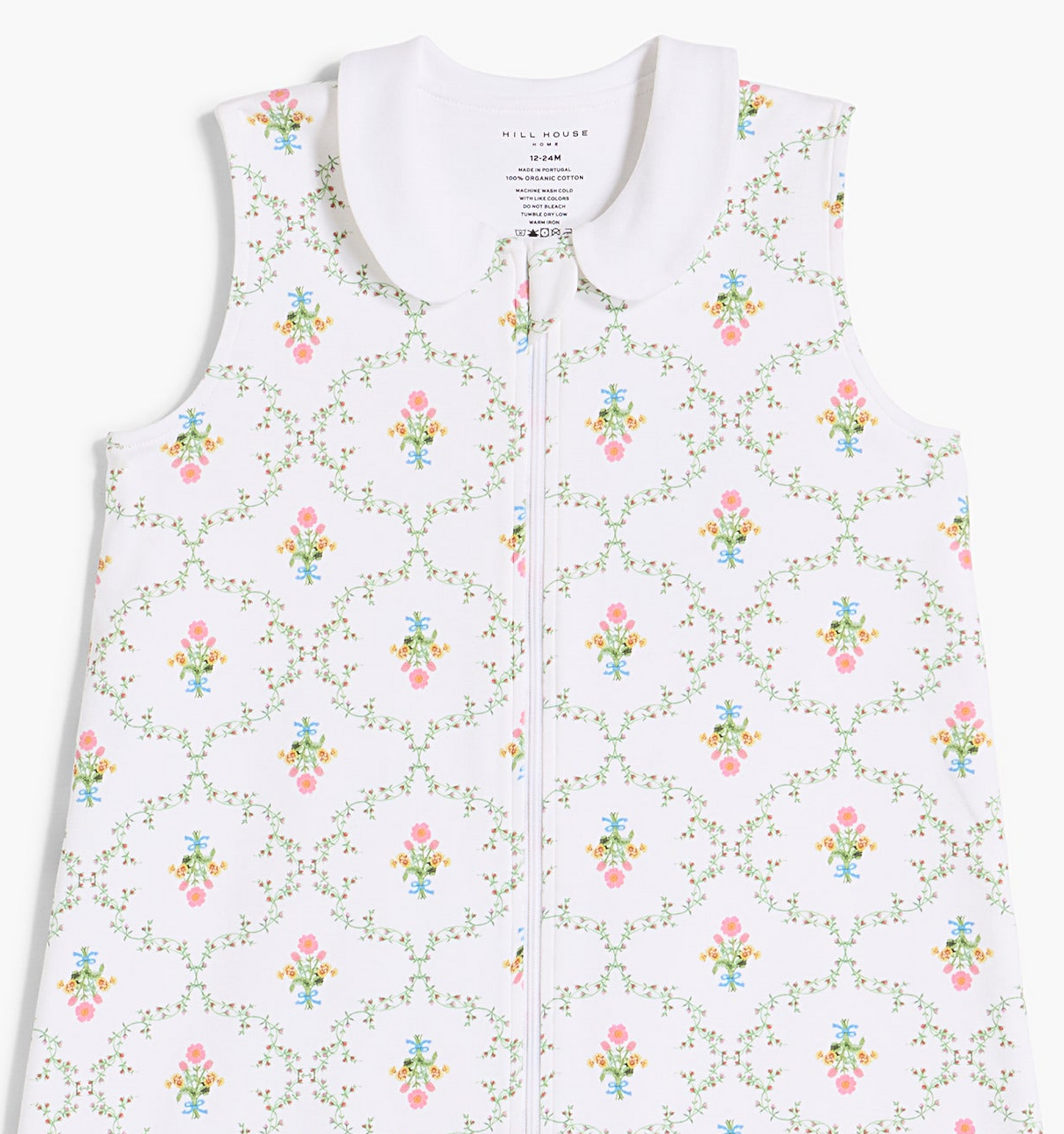 monogram: pastel-trellis