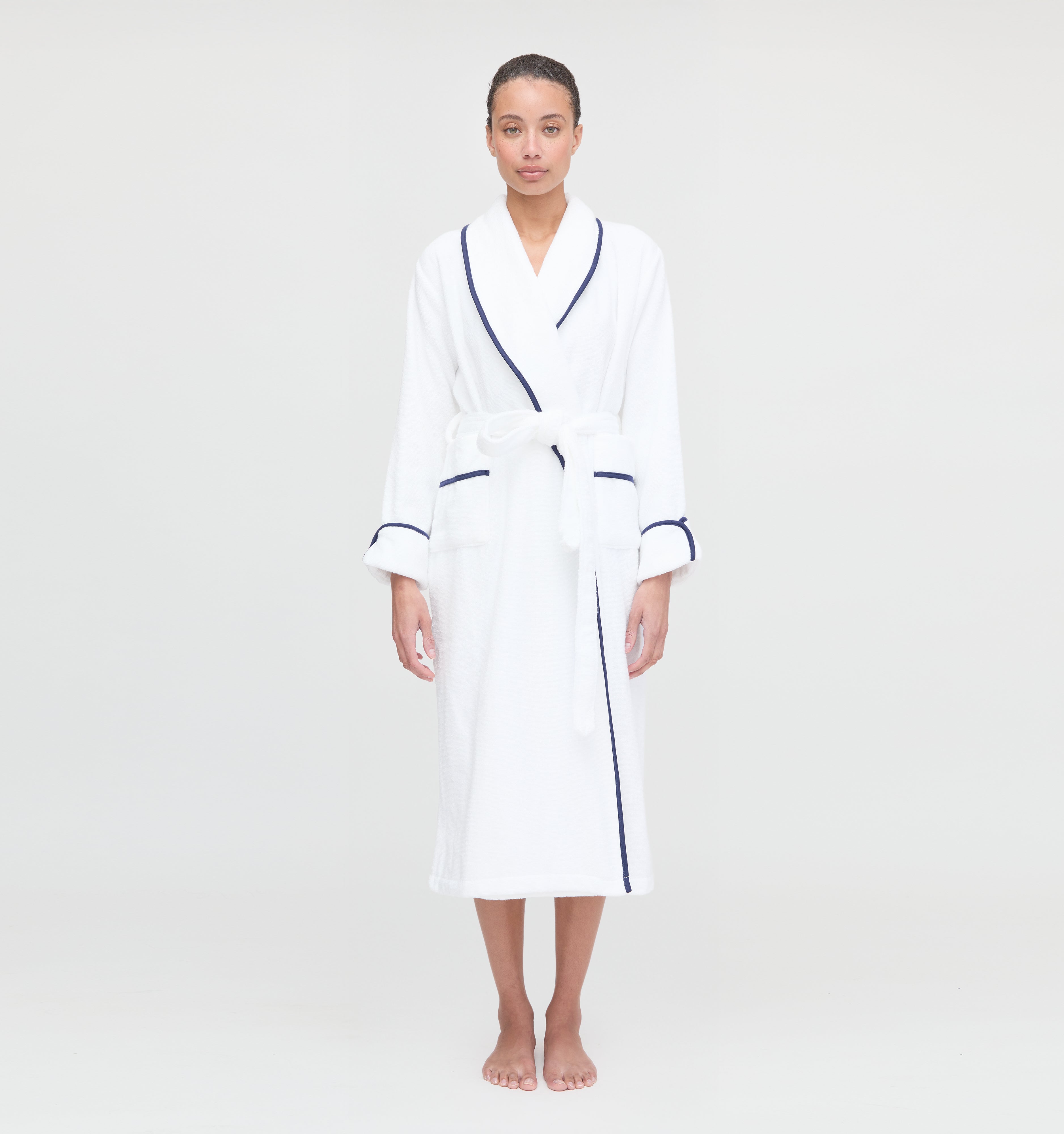 The Hotel Robe - Navy – Hill House Home