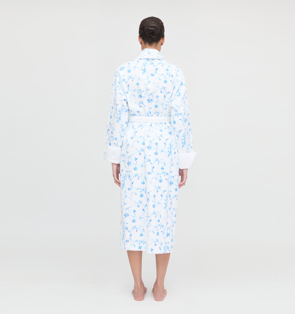 The Hotel Robe - Blue Botanical – Hill House Home