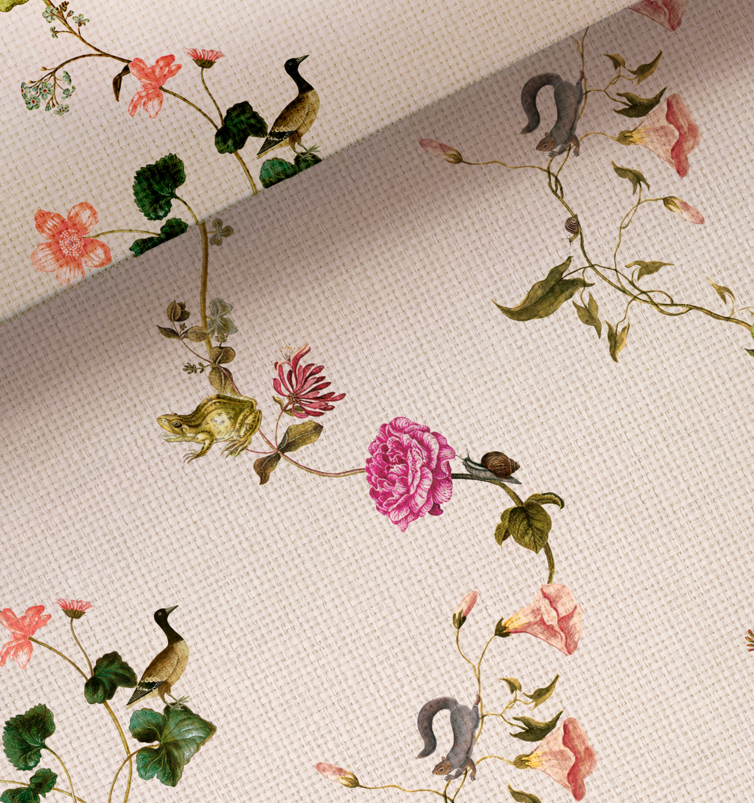 Paperweave Wallpaper - Shell Pond Floral