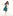 The Tiny Ellie Nap Dress - Emerald Trellis Poplin