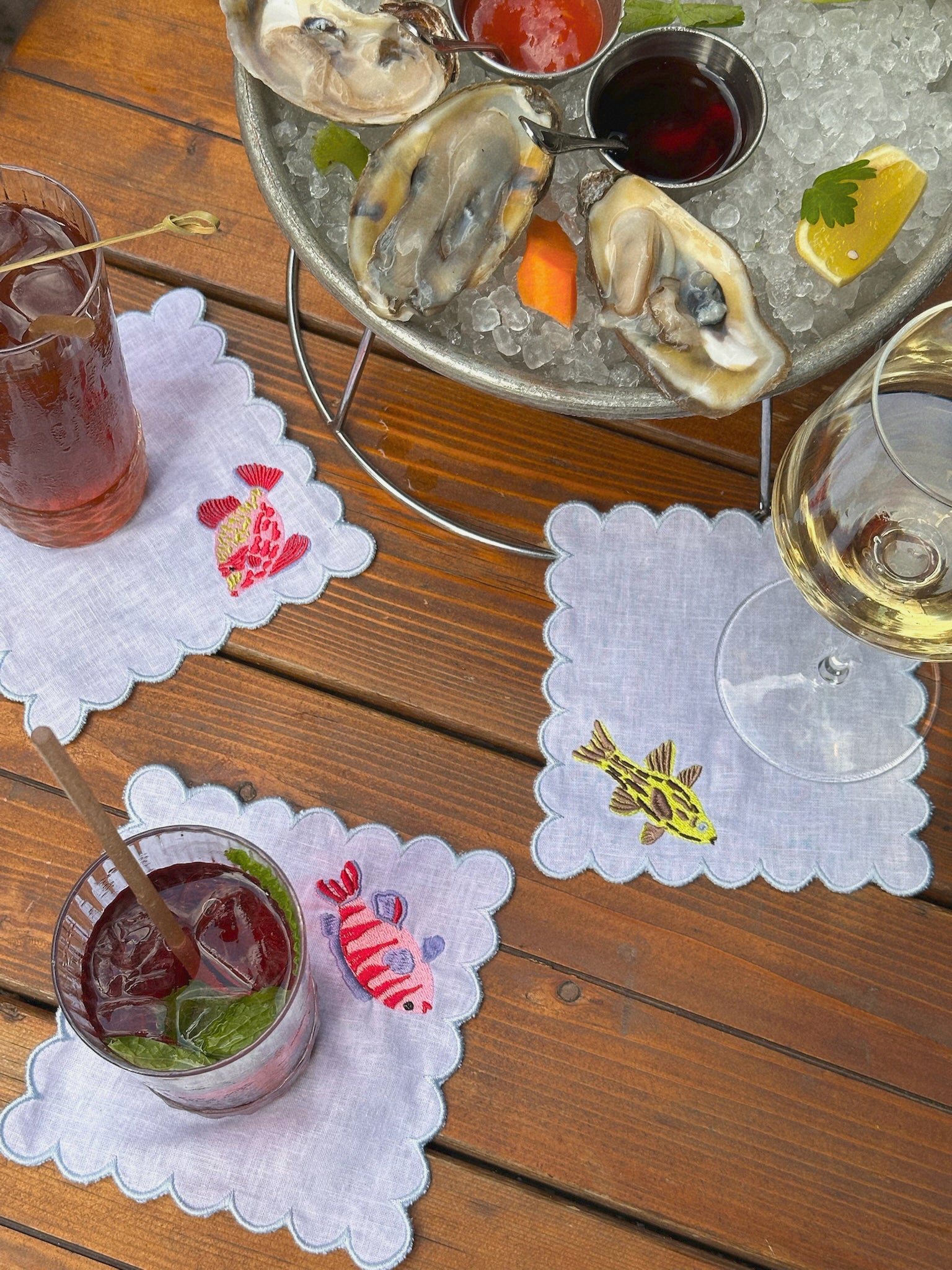 The Cocktail Napkin Set
