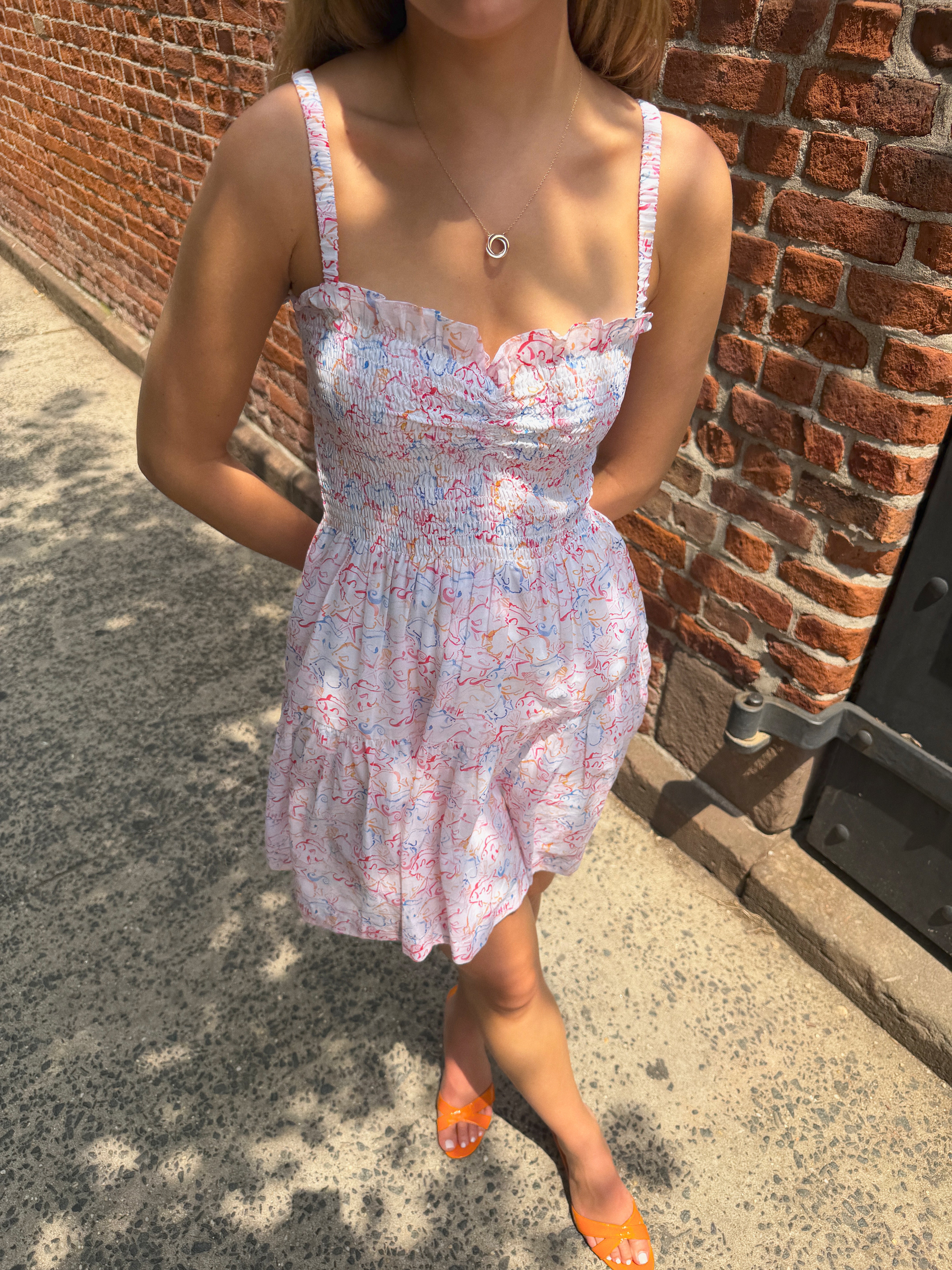 The Rebecca Mini Nap Dress - Camo Fish – Hill House Home