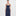 The Anita Nap Dress - Navy Sheer Plaid