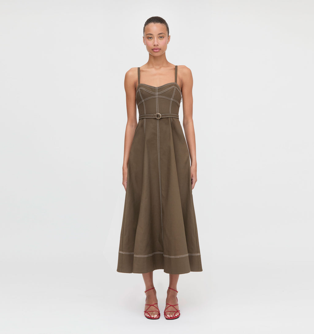 the fiona dress in fall posy reviews Fiona Dress in Dutch Tile