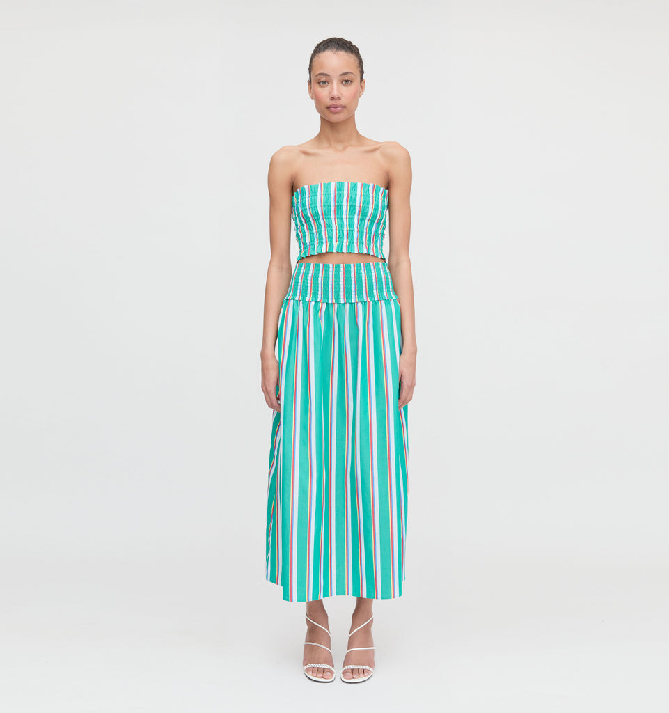 The June Nap Top - Sunset Stripe – Hill House Home