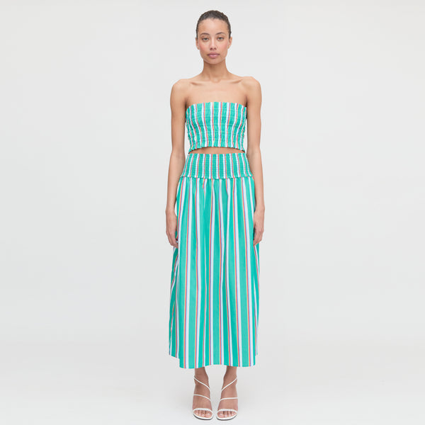 The June Nap Top - Sunset Stripe – Hill House Home