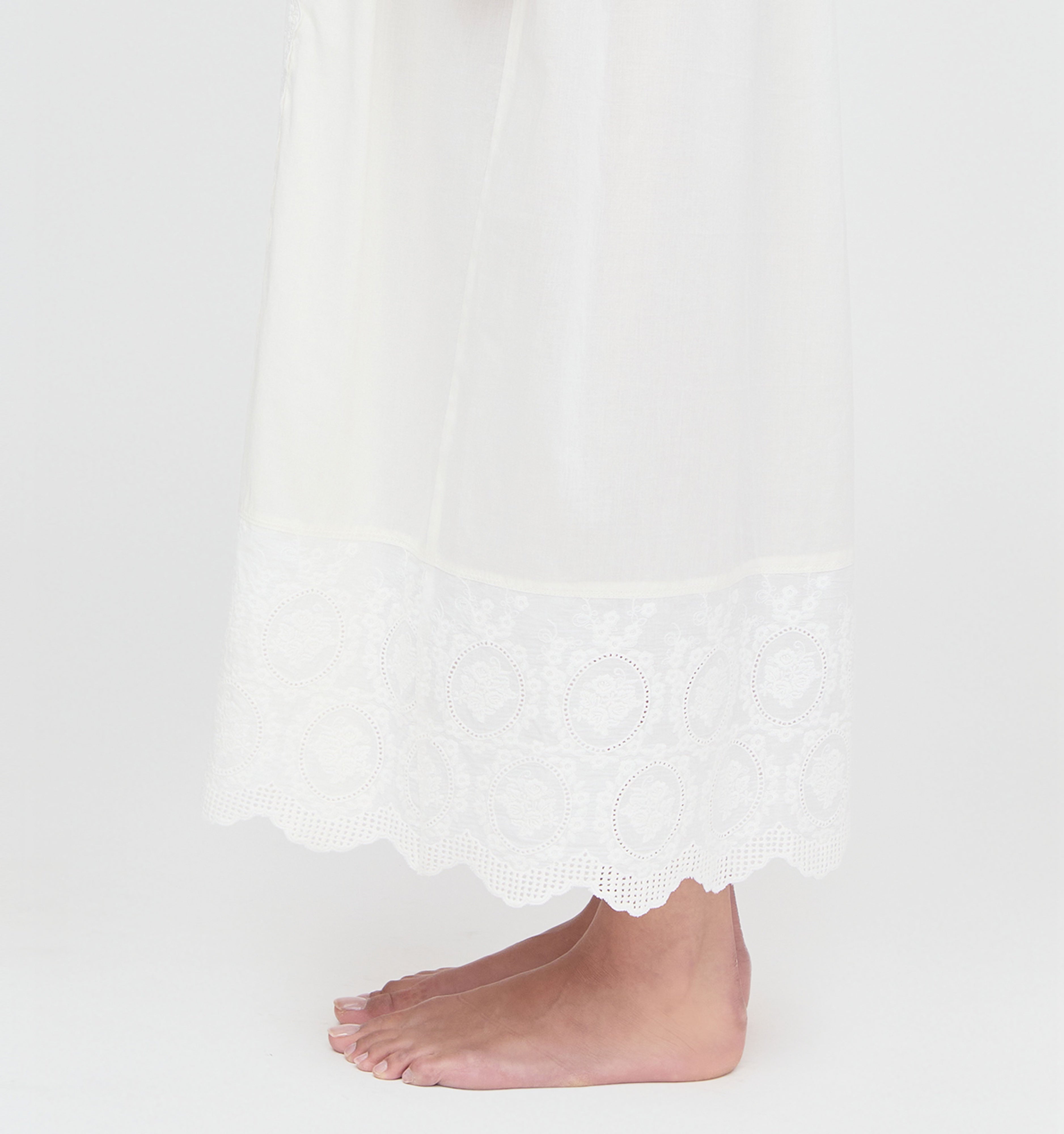 The Lux Nightgown - Soft Ivory