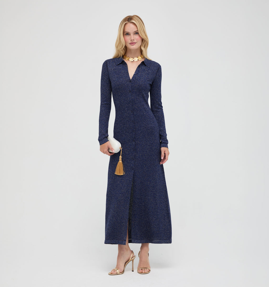 Hill House Home The Nairobi Duster -  Navy
