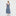 The Ellie Nap Dress - Navy Belgravia Floral Ikat