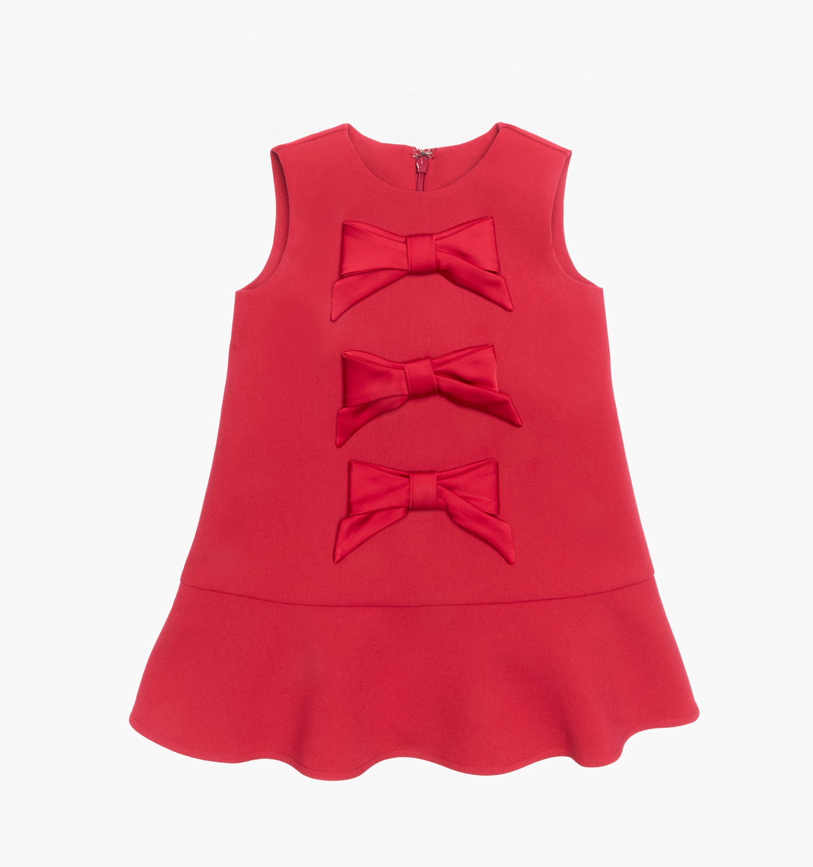 The Baby Blythe Dress in Cherry color: Cherry