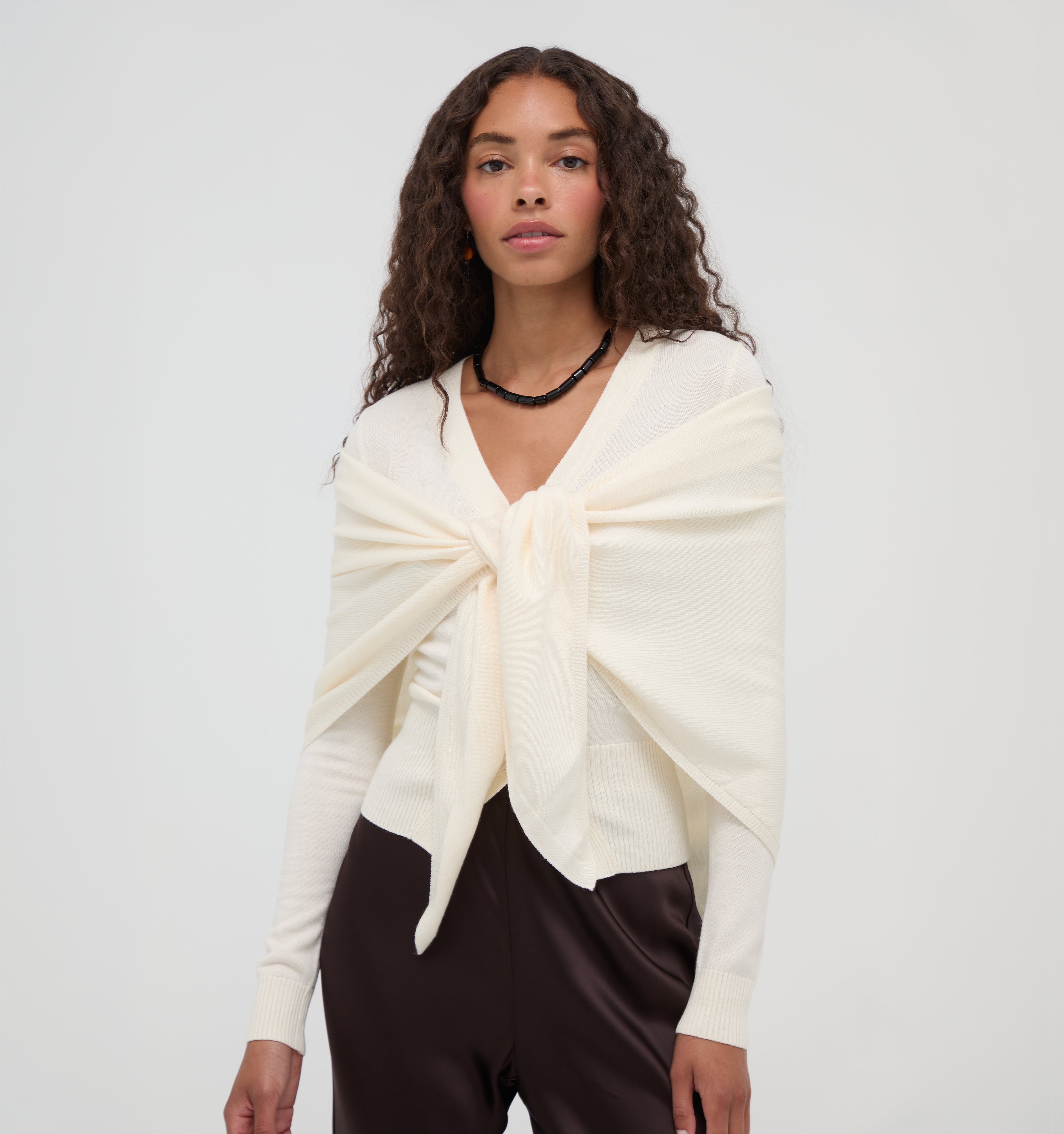 The Amal Cardigan - Antique White – Hill House Home