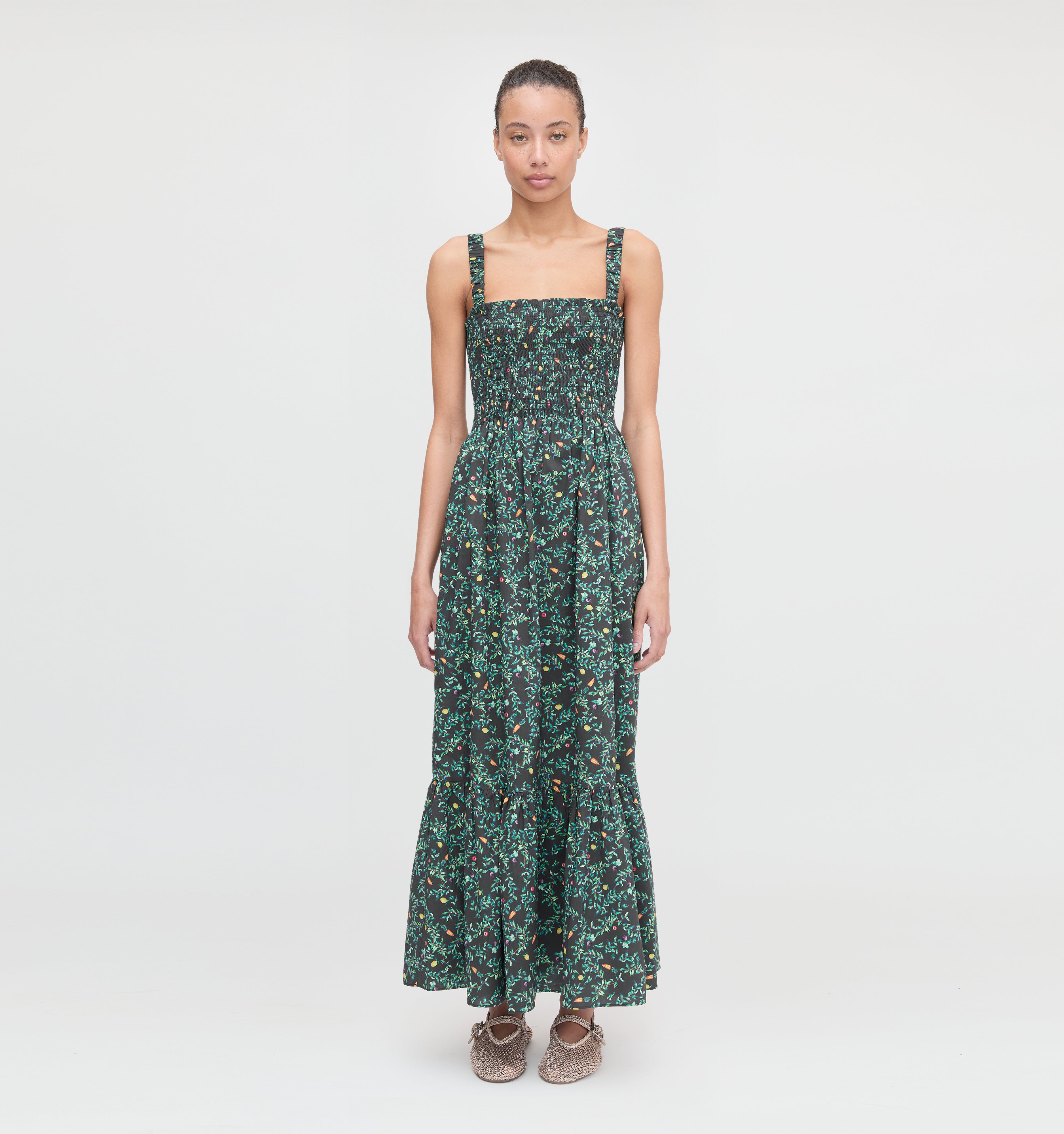 The Anjuli Nap Dress - Midnight Garden