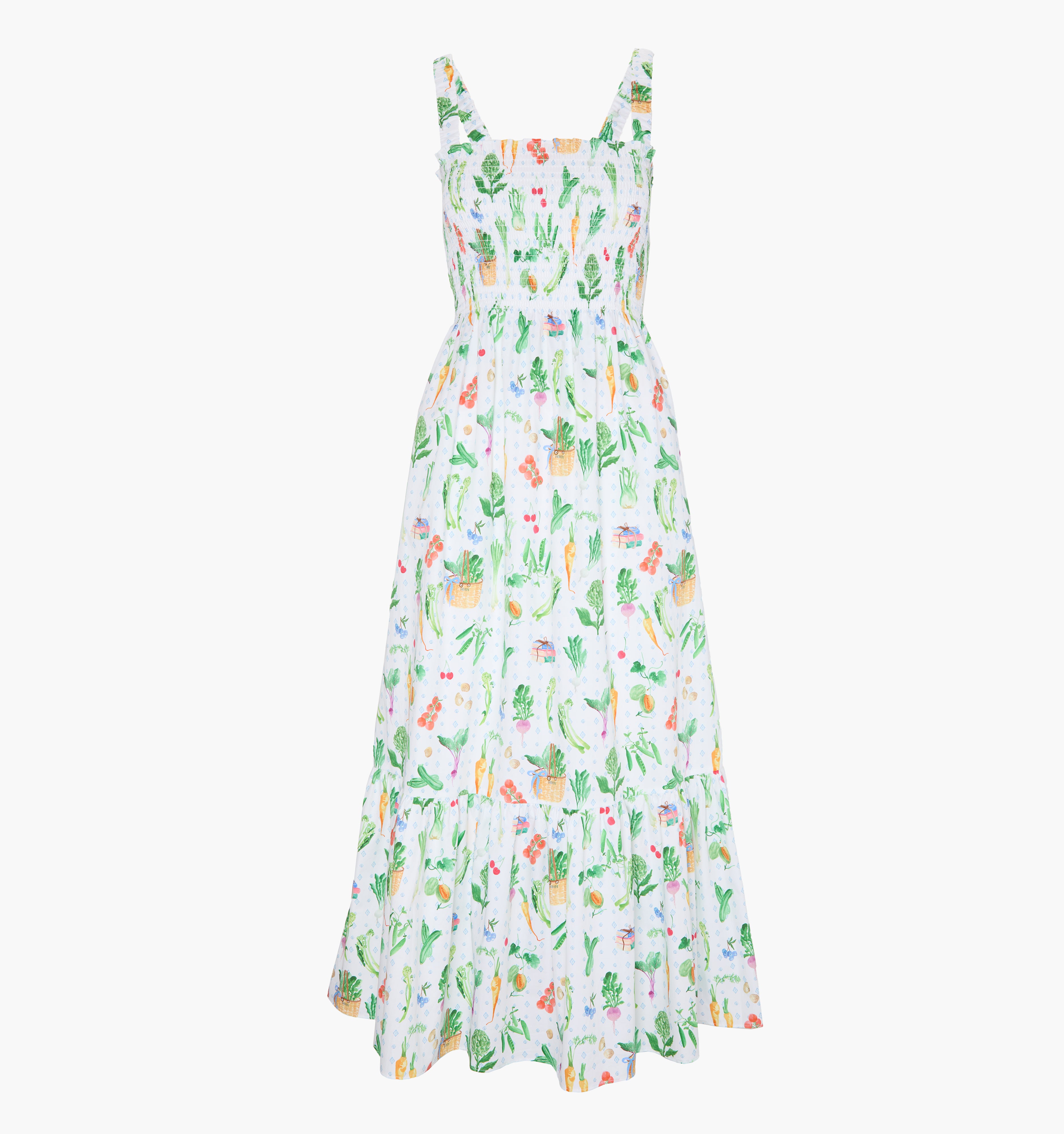 The Anjuli Nap Dress - Farmer's Market