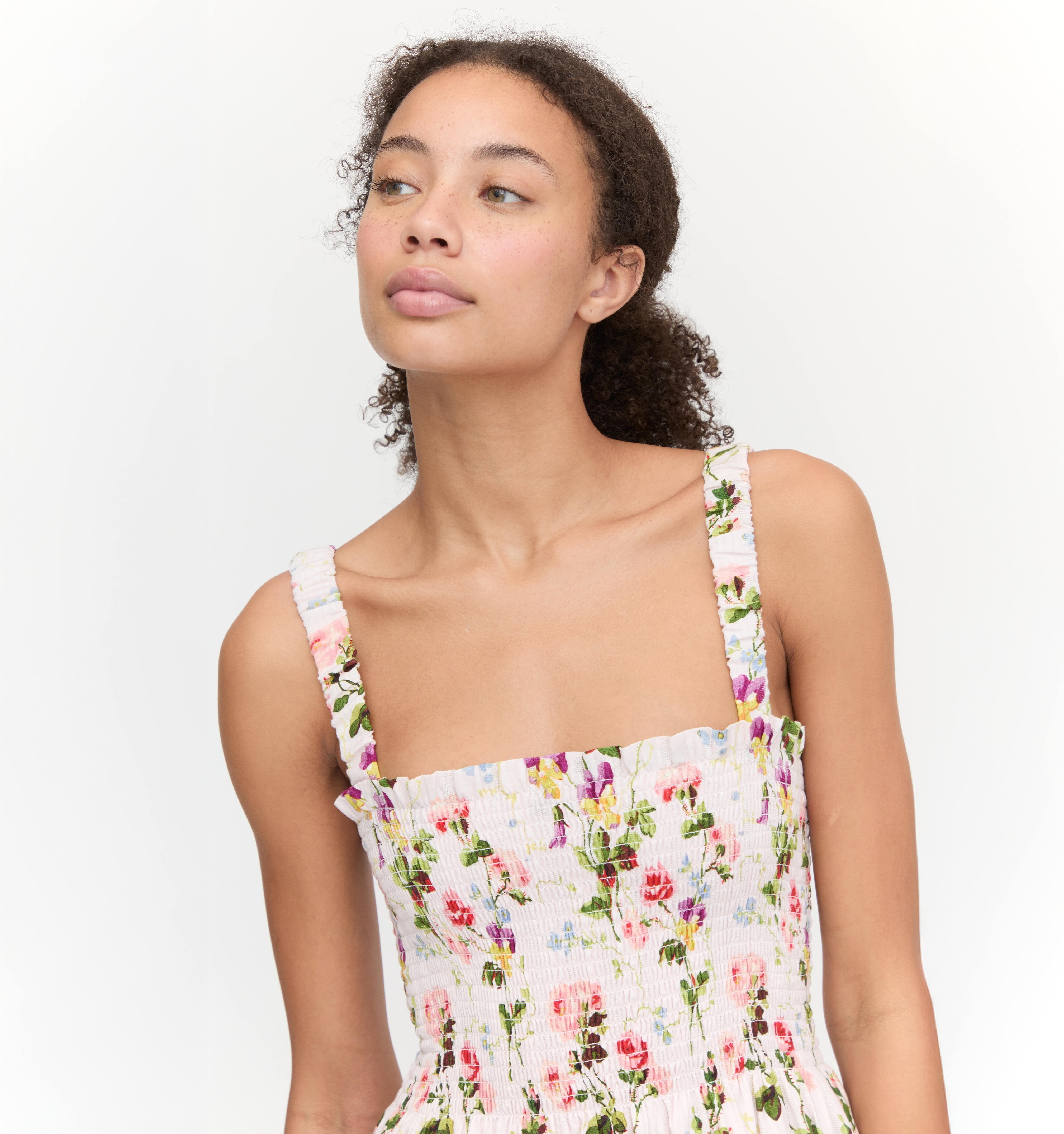 The Anjuli Nap Dress - Pink Bluebonnet