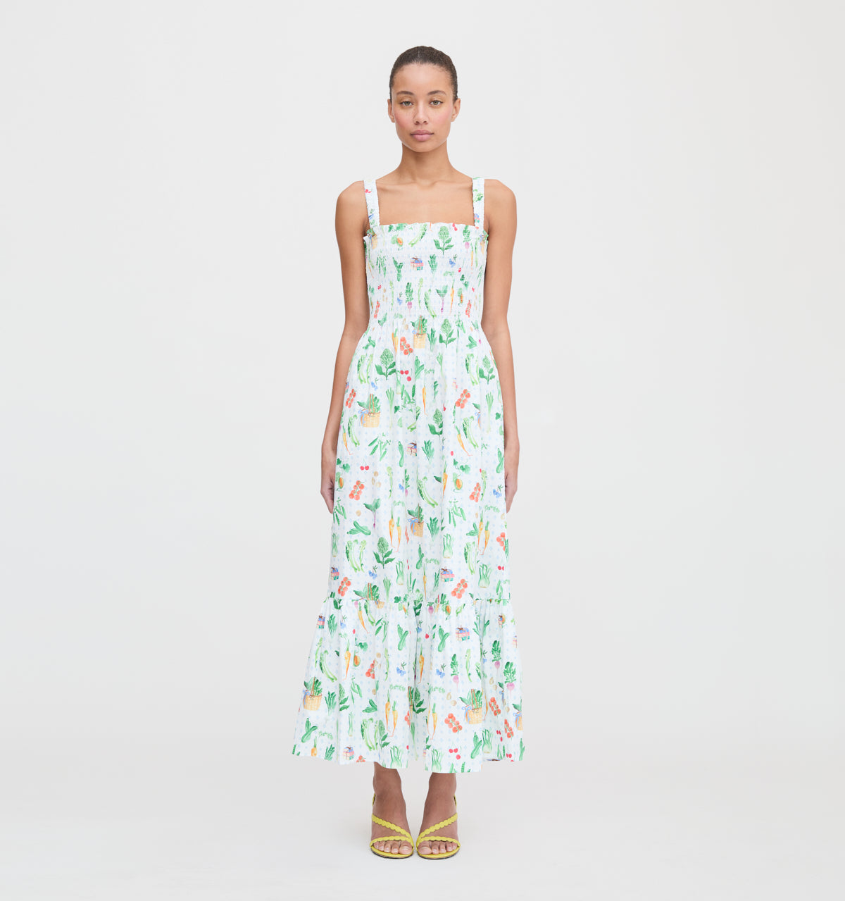 The Anjuli Nap Dress - Farmer's Market