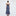 The Anjuli Nap Dress - Navy Trailing Fern