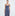 The Anjuli Nap Dress - Navy Trailing Fern