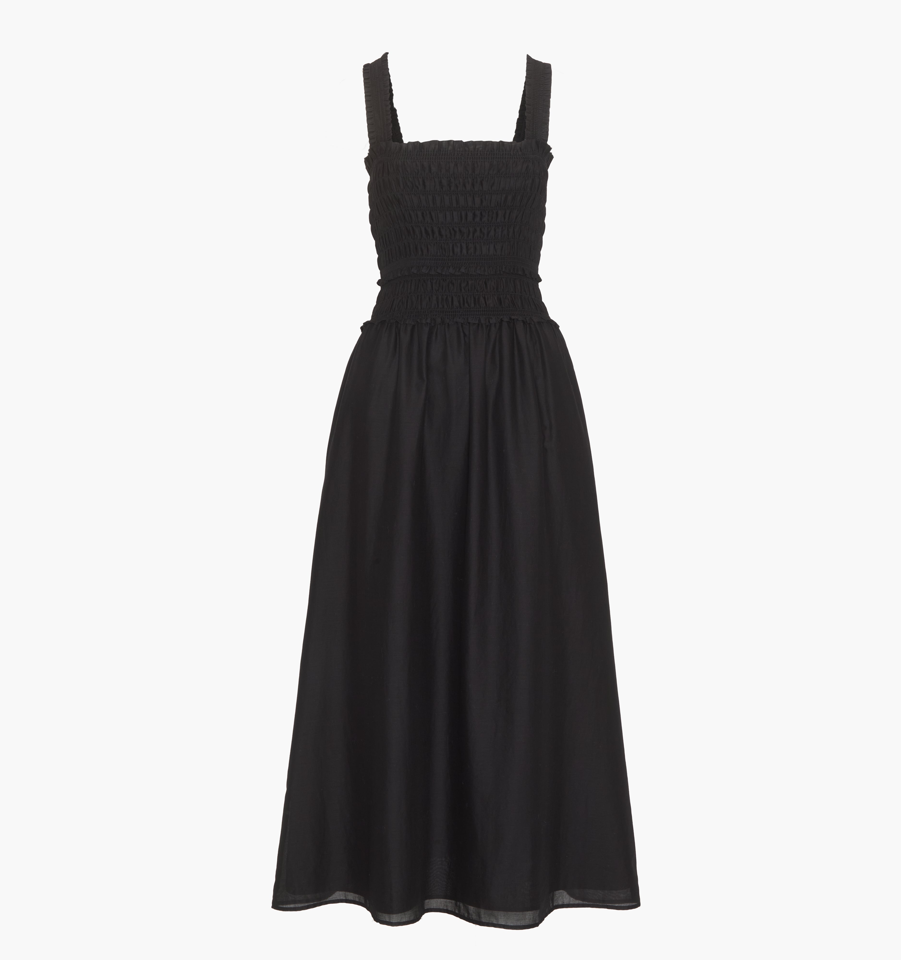 The Azalea Maxi Nap Dress - Black – Hill House Home