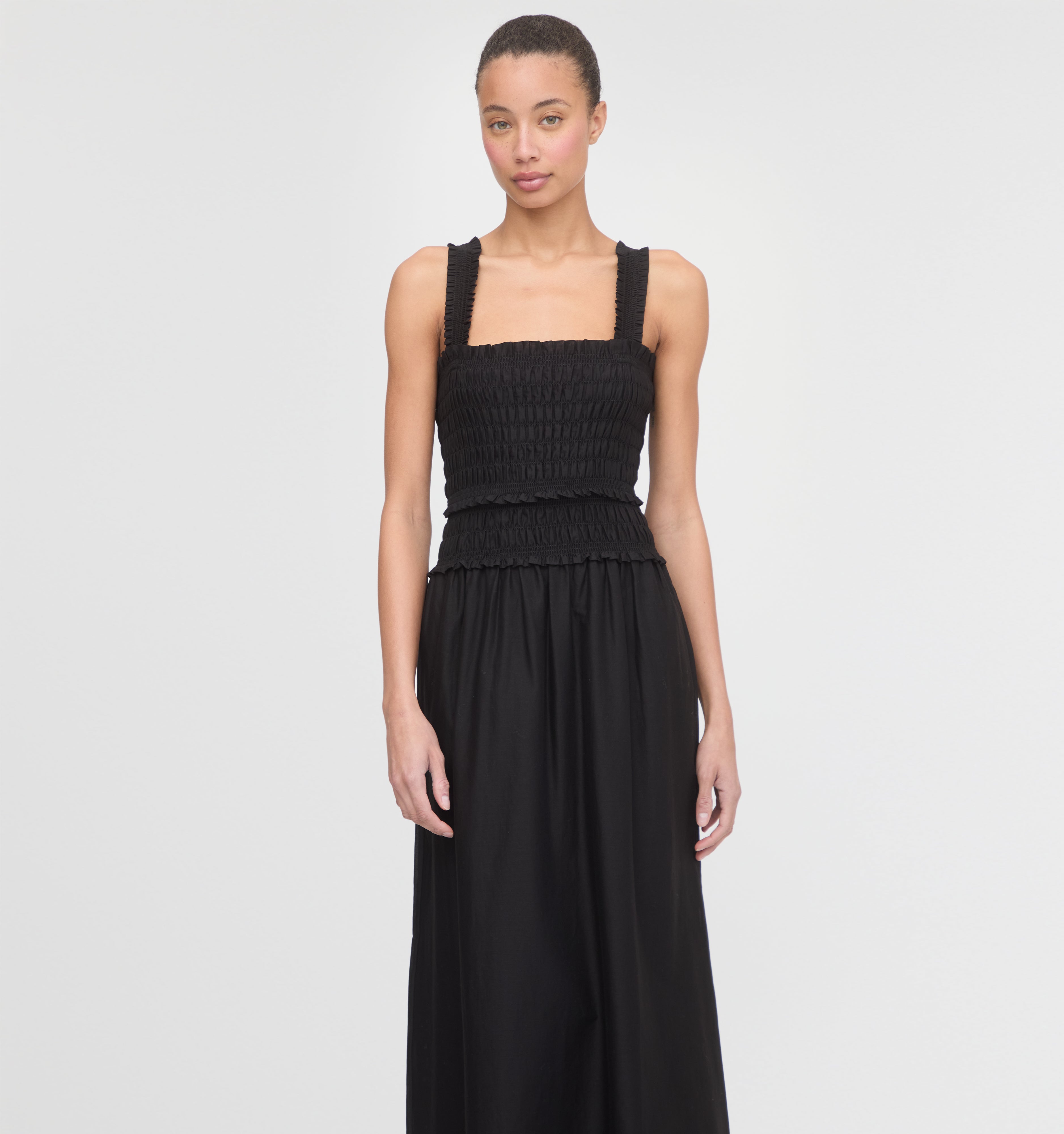 The Azalea Maxi Nap Dress - Black