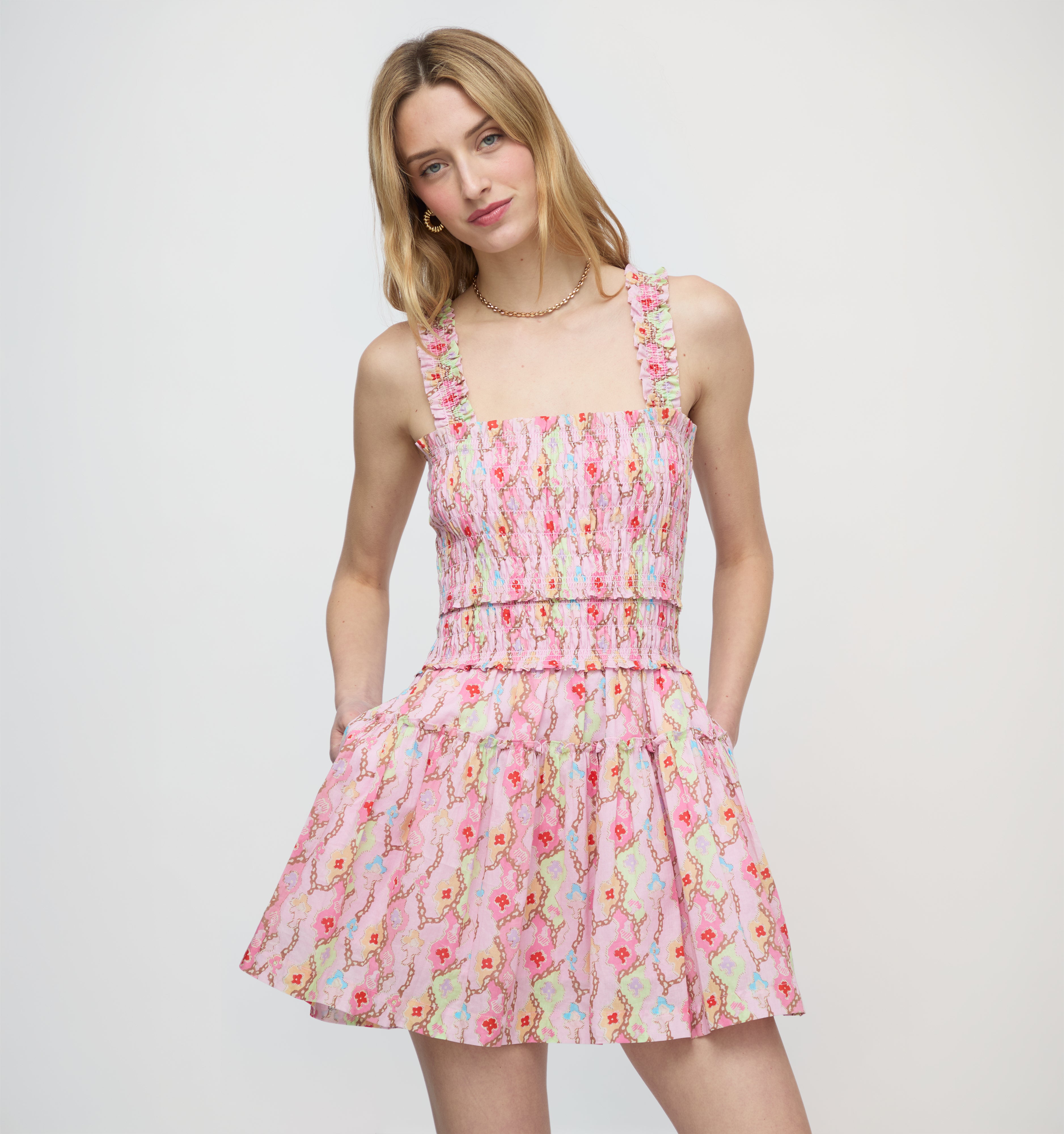 The Azalea Mini Nap Dress - Clover Chain – Hill House Home