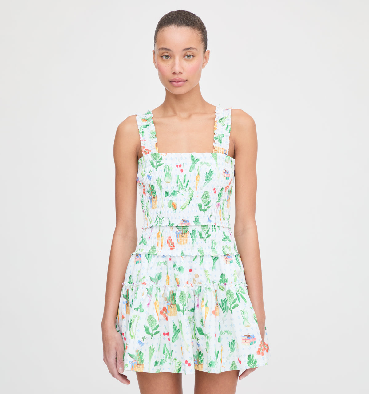 The Azalea Mini Nap Dress - Farmer's Market