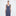The Azalea Nap Top - Navy Trailing Fern