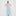 The Hill House x La Coqueta Delphine Nap Skirt - Blue Watercolor Hydrangea