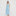 The Hill House x La Coqueta Delphine Nap Skirt - Blue Watercolor Hydrangea