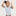 The Jillee Ruffle Onesie - White Cisco Trellis