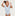 The Jillee Ruffle Onesie - White Cisco Trellis