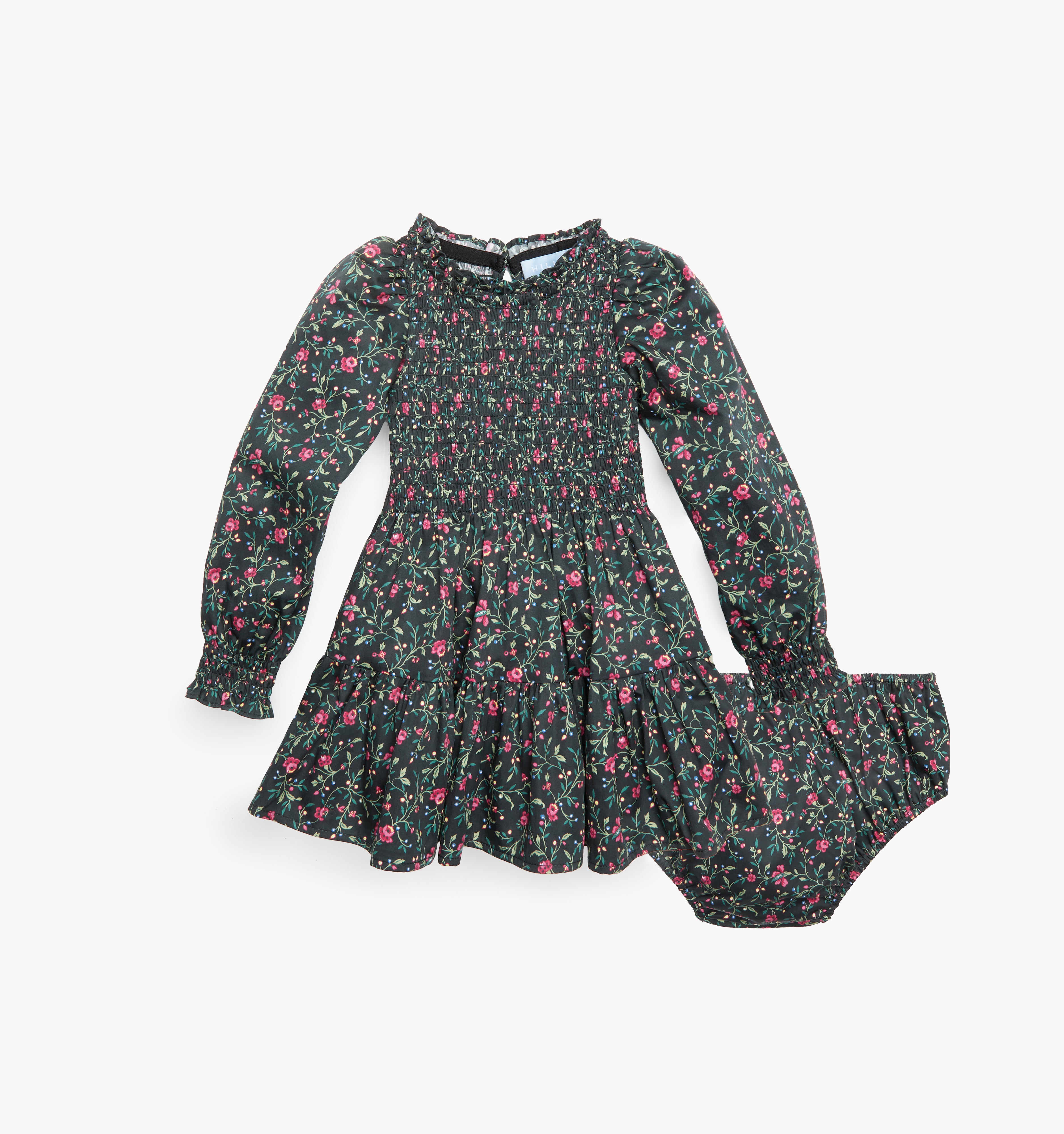 The Baby Viviana Nap Dress in Florentine Ditsy