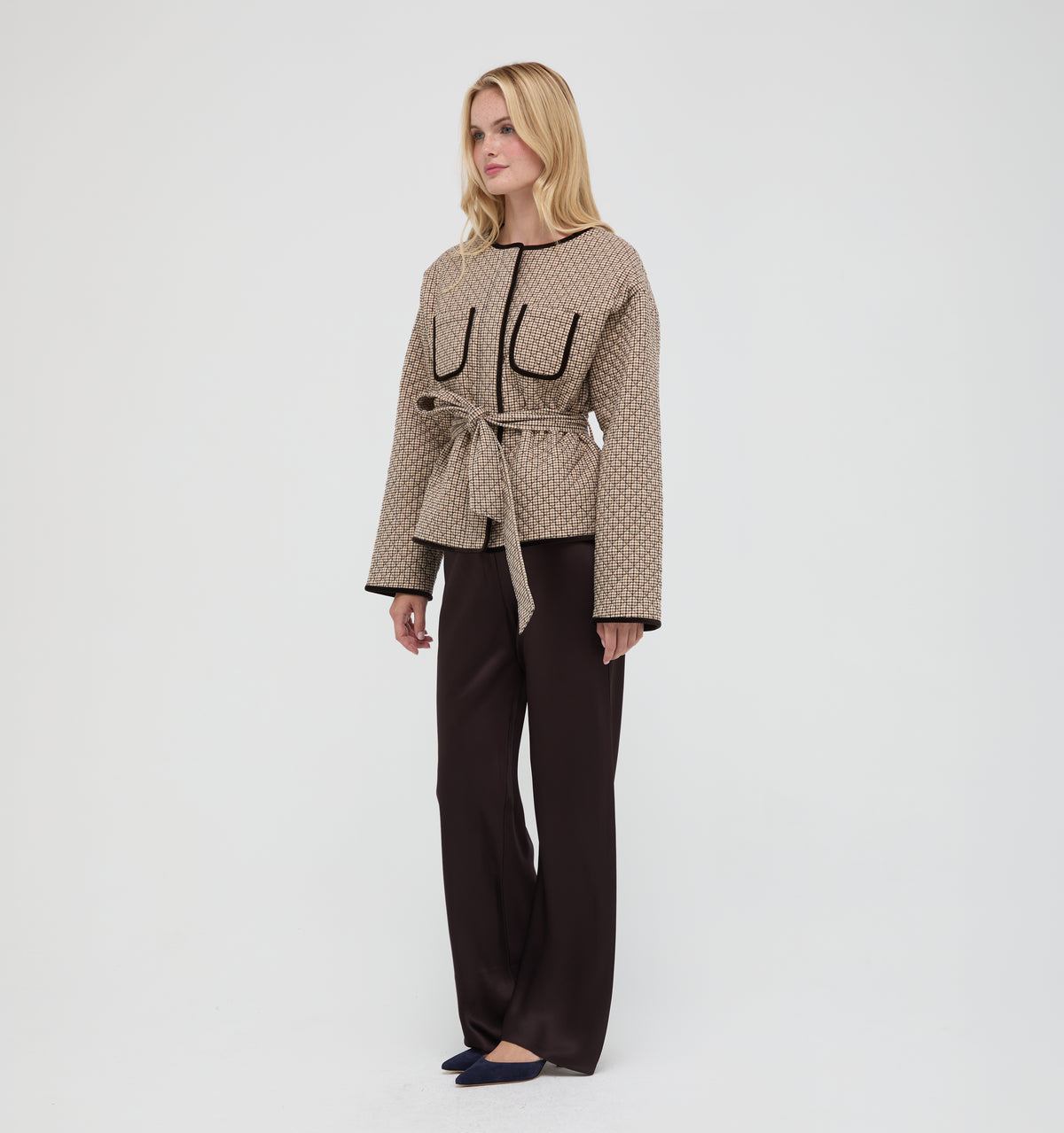 The Barrow Jacket - Hertford Houndstooth