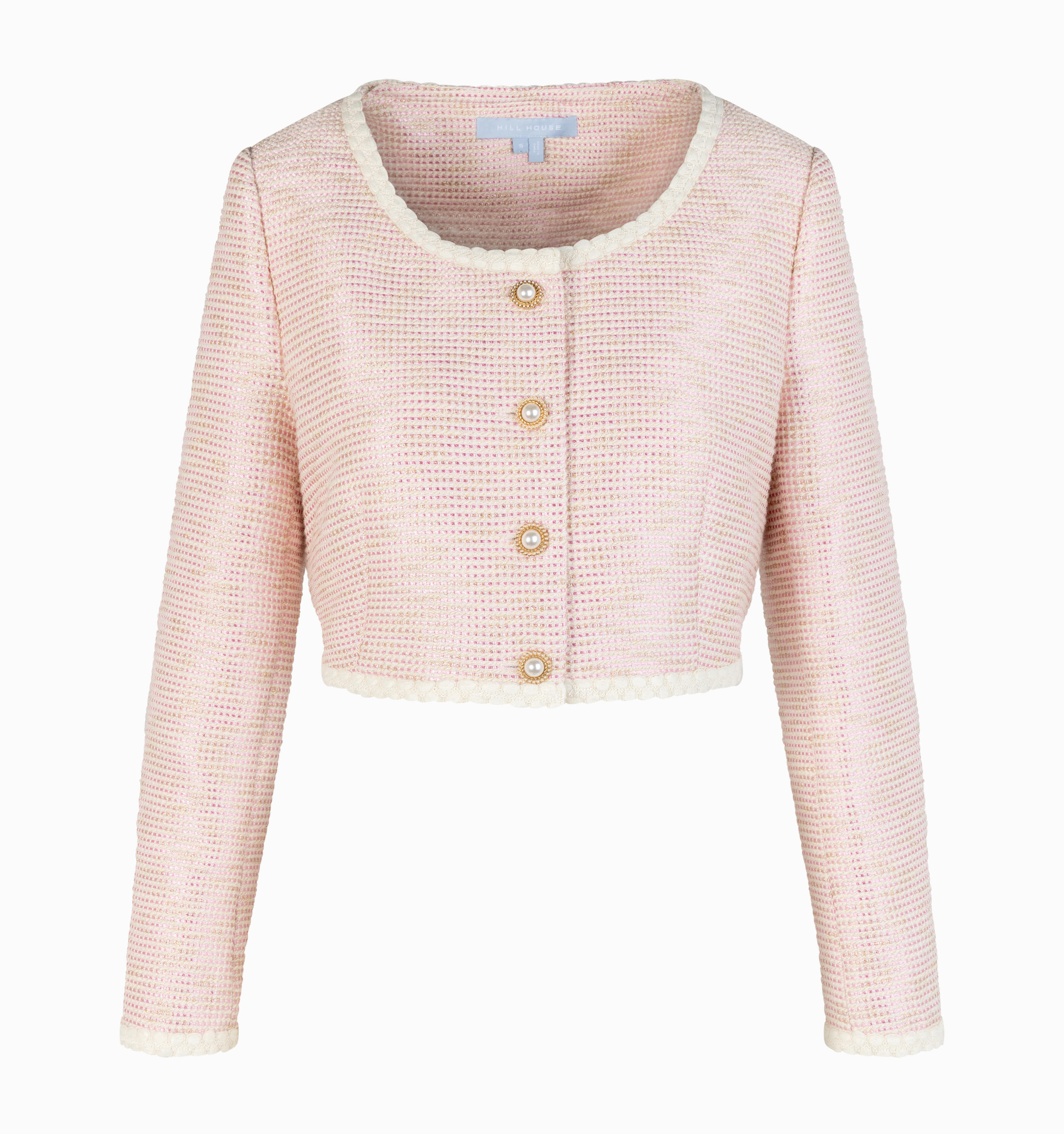 The Bernadette Jacket - Rose Tweed