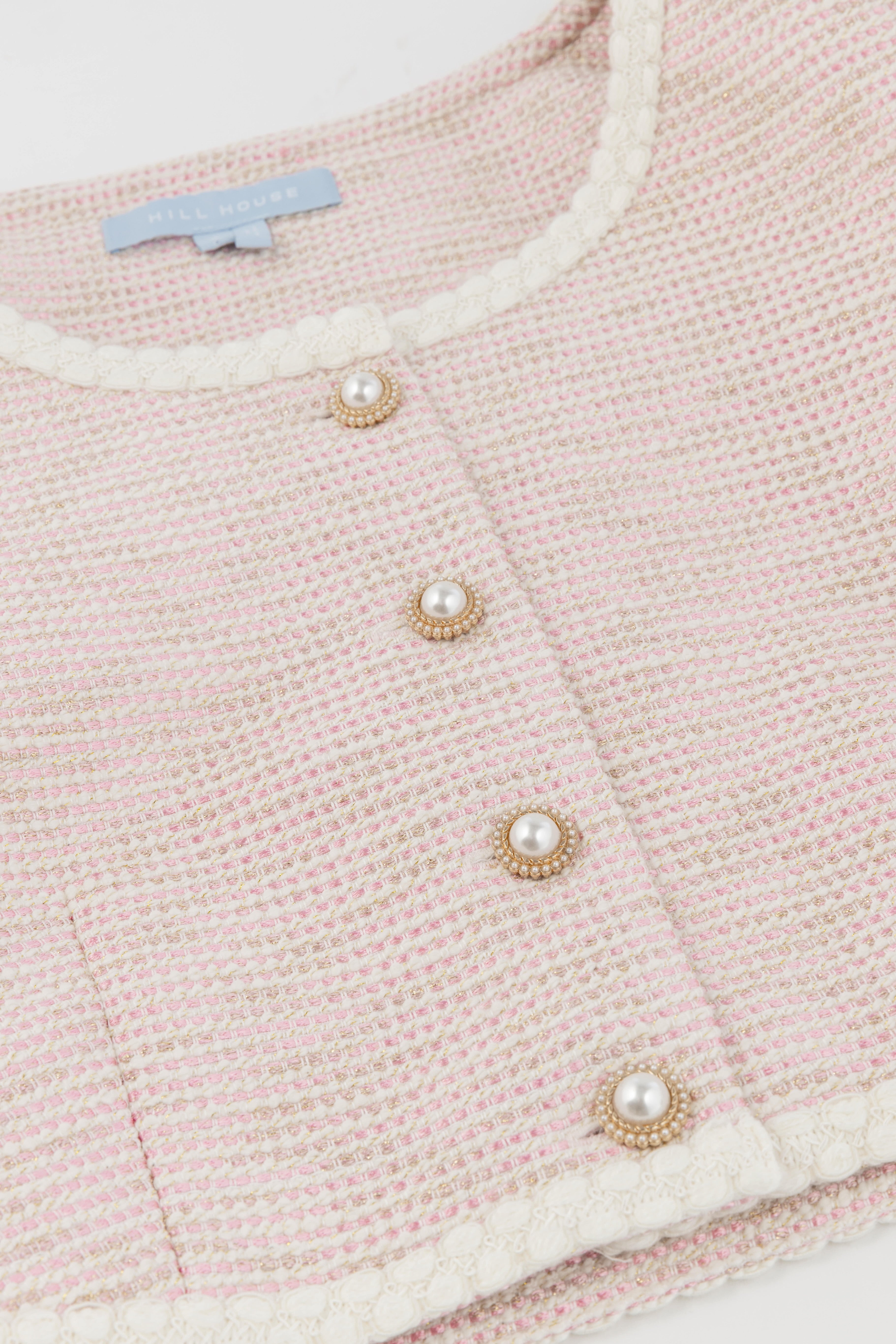 The Bernadette Jacket - Rose Tweed