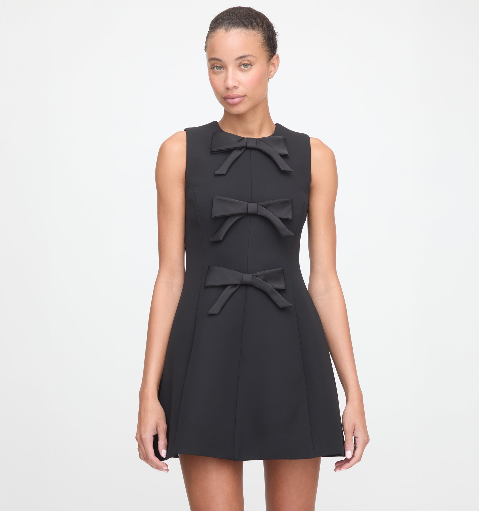 The Blythe Bow Dress - Black Bows Hill House Home The Blythe Bow Dress - Black Bows Hill House Home